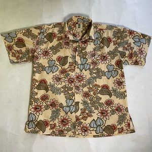 KAHLA Floral Shirt,short sleeves.